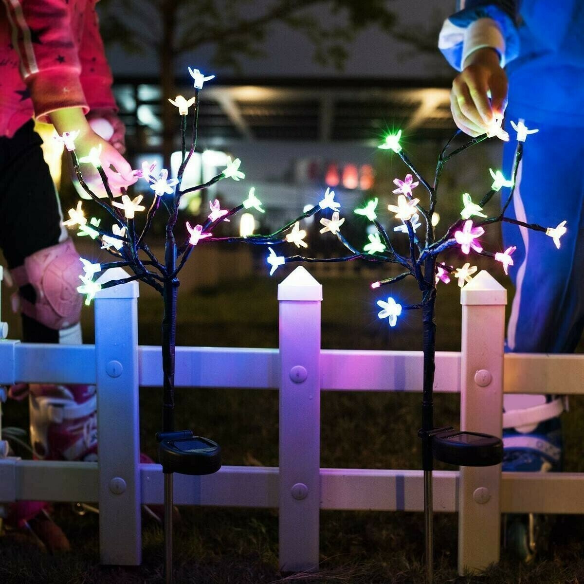 Solar Powered Fairy Flower Lights