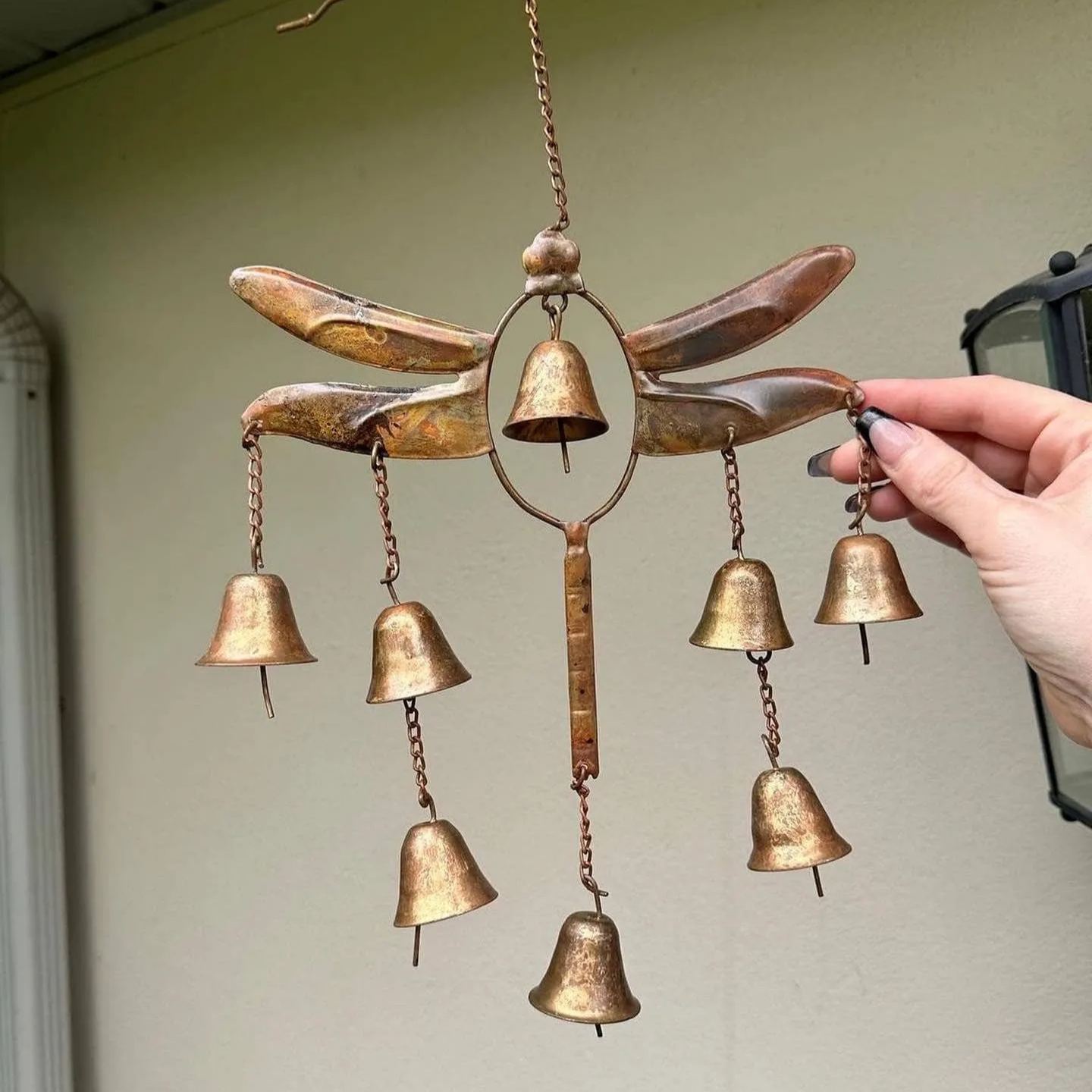 💖Mother's Day Gift 💖- Handmade Dragonfly With Bells Wind Chime