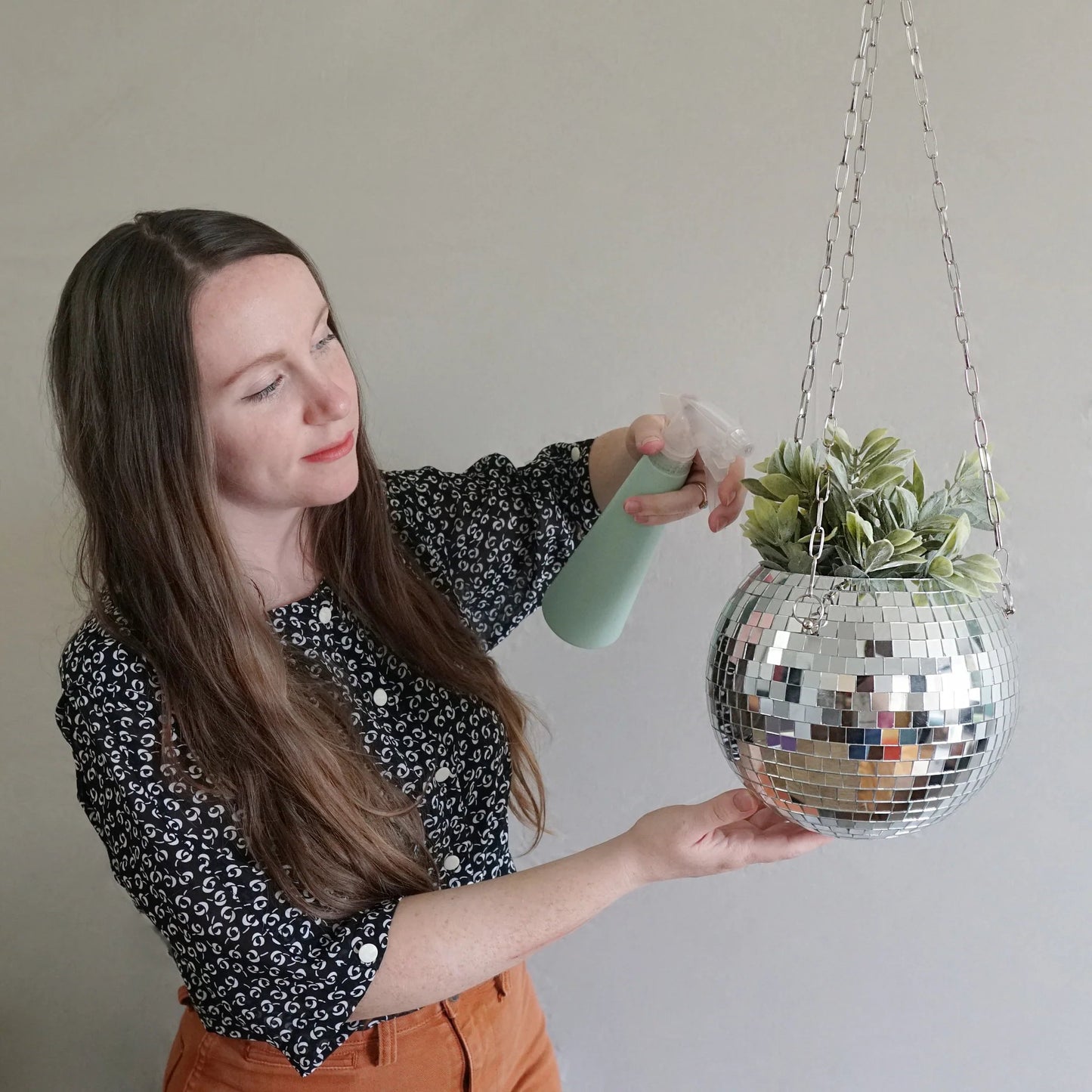 Disco Ball Planter