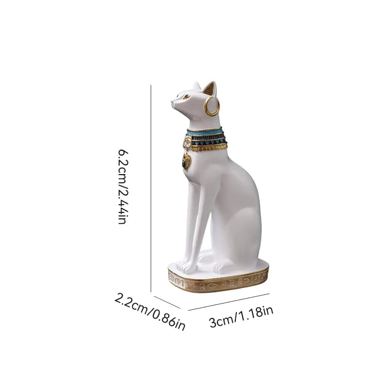 Noble Egyptian Cat Figurine