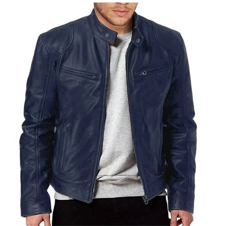 Men's Leather Jacket.