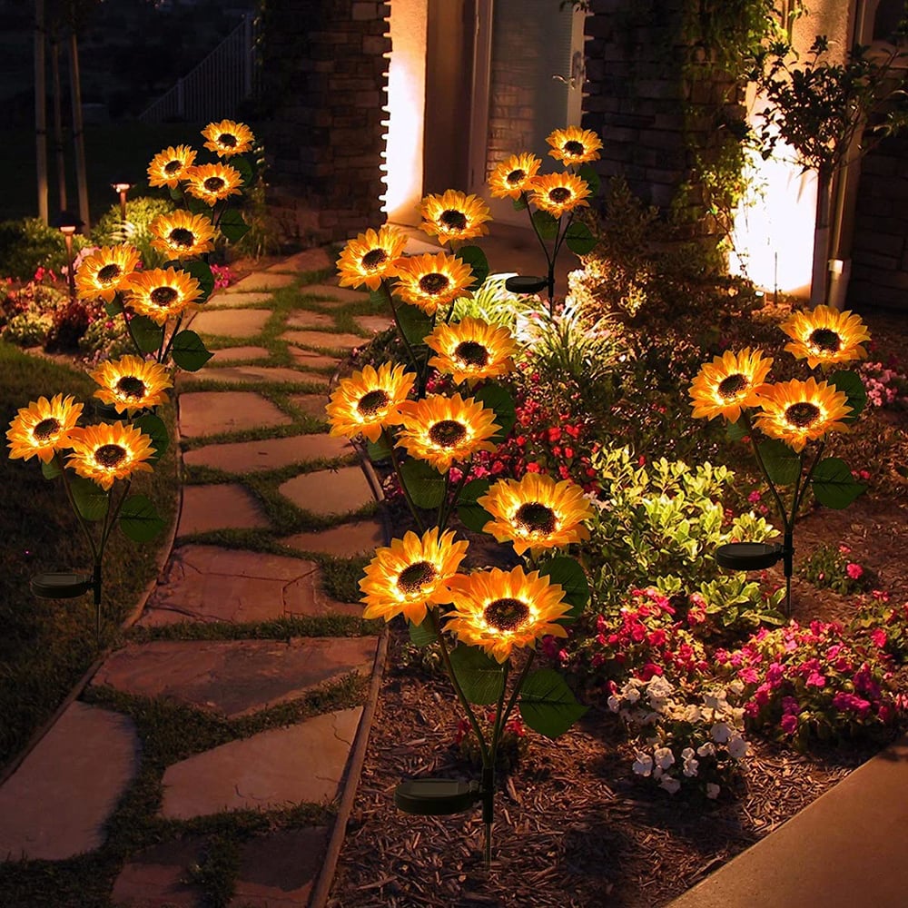 🌻Waterproof Solar Sunflower Light