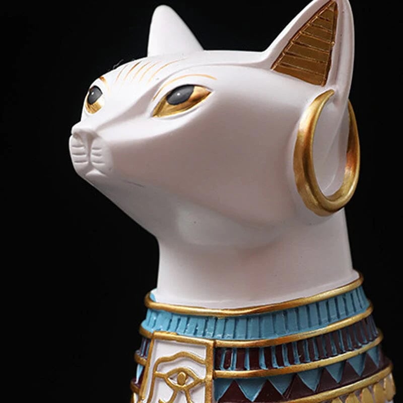 Noble Egyptian Cat Figurine