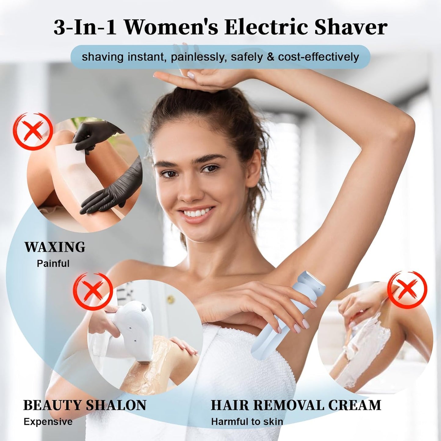 Women's Safety Double Head Shaver