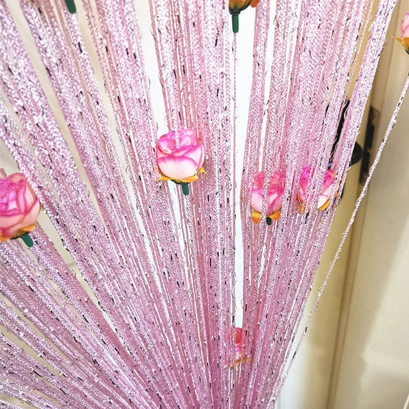 🌷Rose Thread Door Curtain