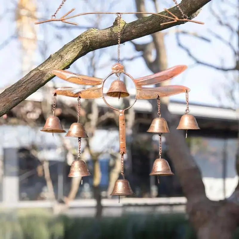 💖Mother's Day Gift 💖- Handmade Dragonfly With Bells Wind Chime