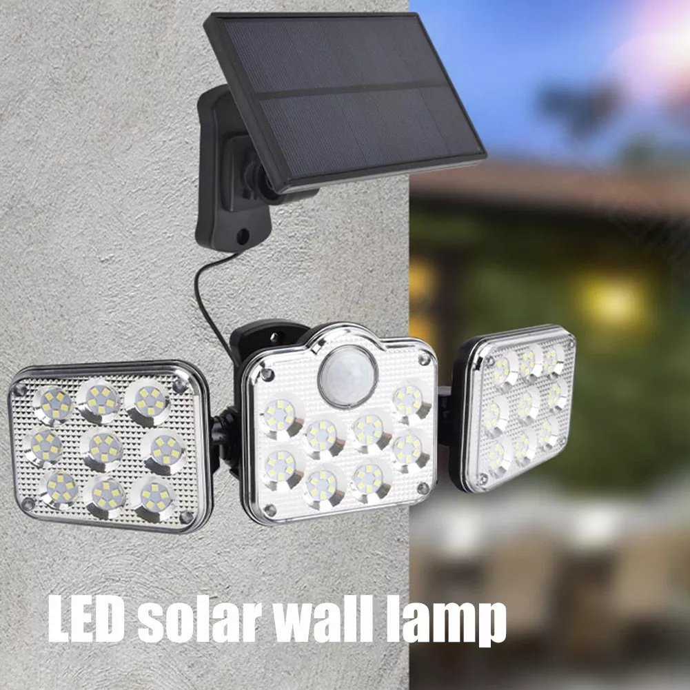 Waterproof Triple Solar LED with Motion Sensor