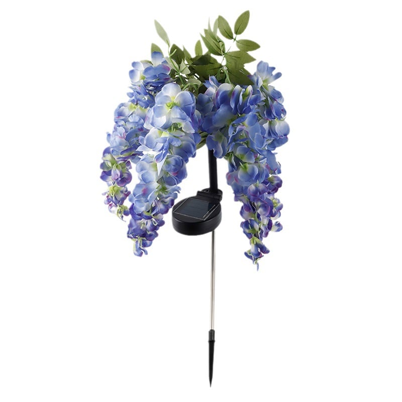 Waterproof Solar Wisteria Flower Landscape Lights