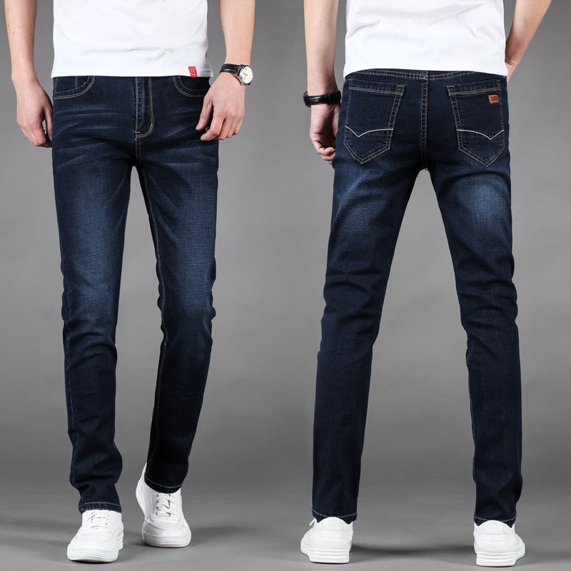 Stretch straight jeans(Free shipping on 2 or more)