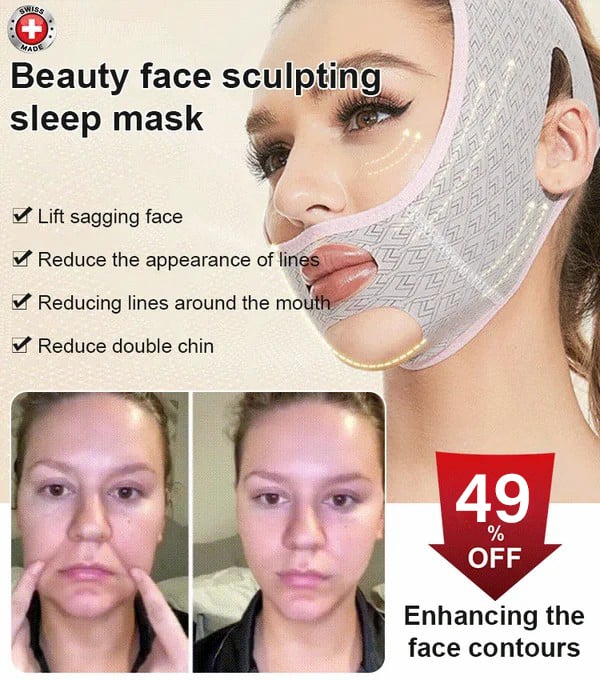 🔥-Beauty Face Sculpting Sleep Mask✨