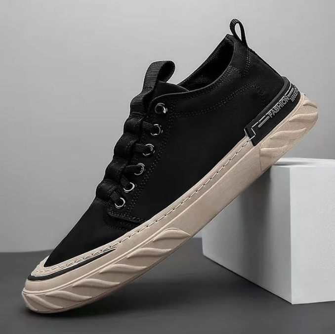 ⏳Men's New Ice Silk Casual Canvas Shoes