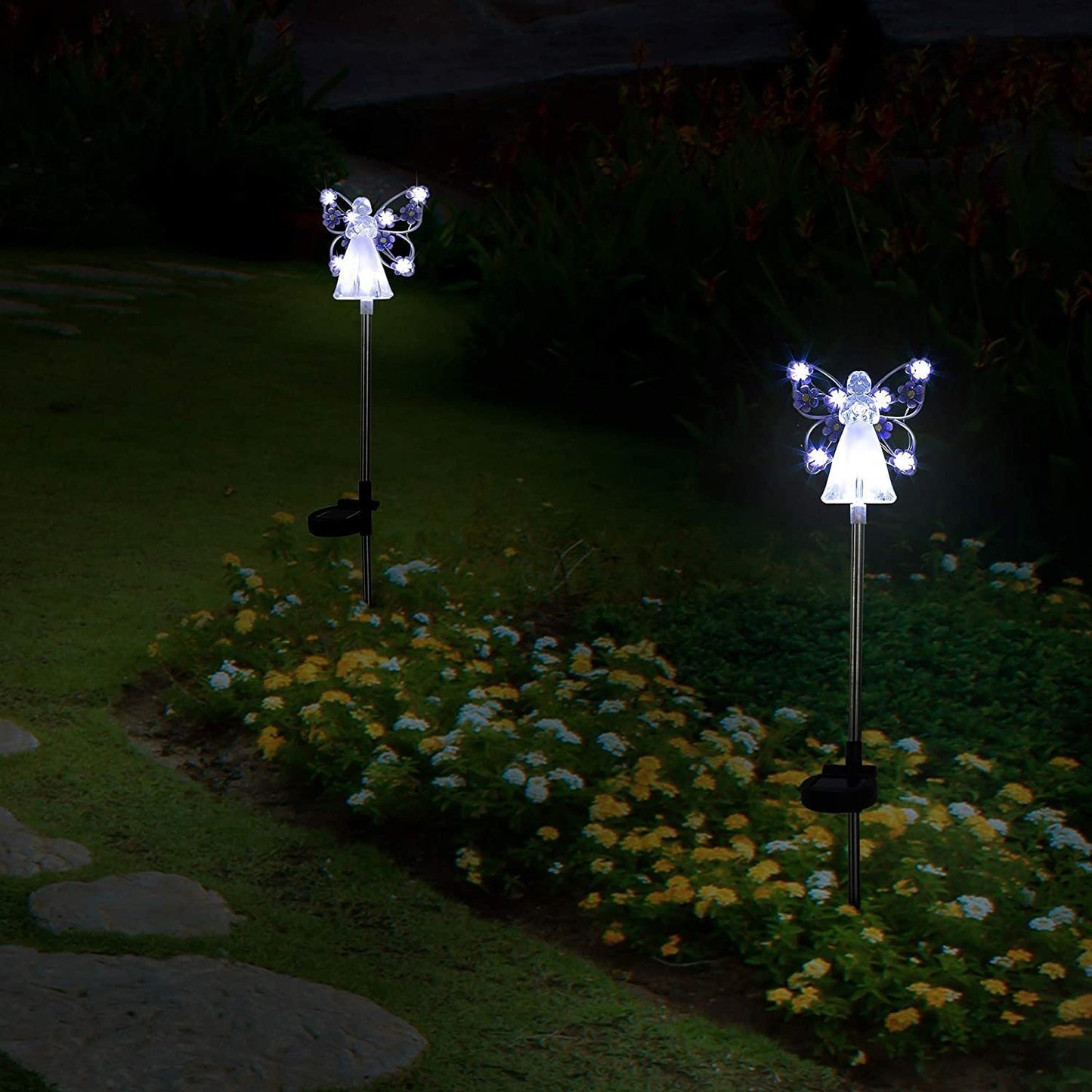 Waterproof 👼 Solar Angel lights