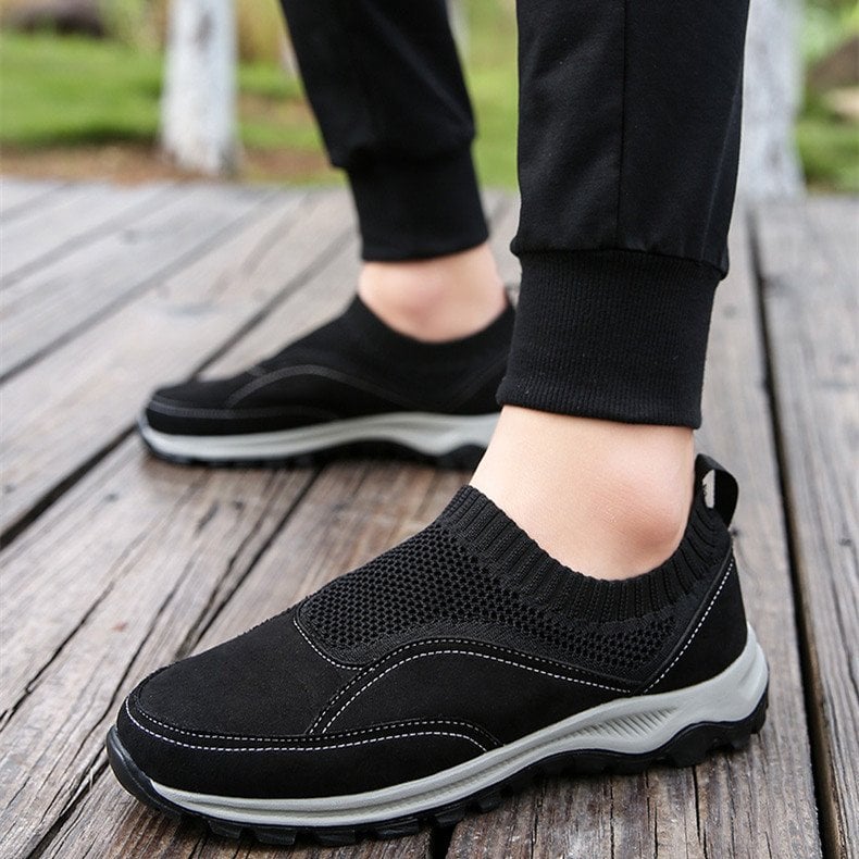 Men's good arch support outdoor breathable sleeve sports shoes