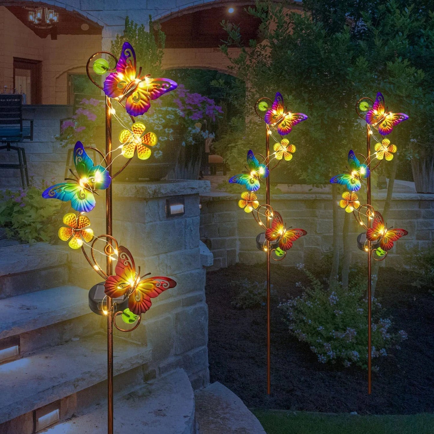 Solar Outdoor Butterfly Lights