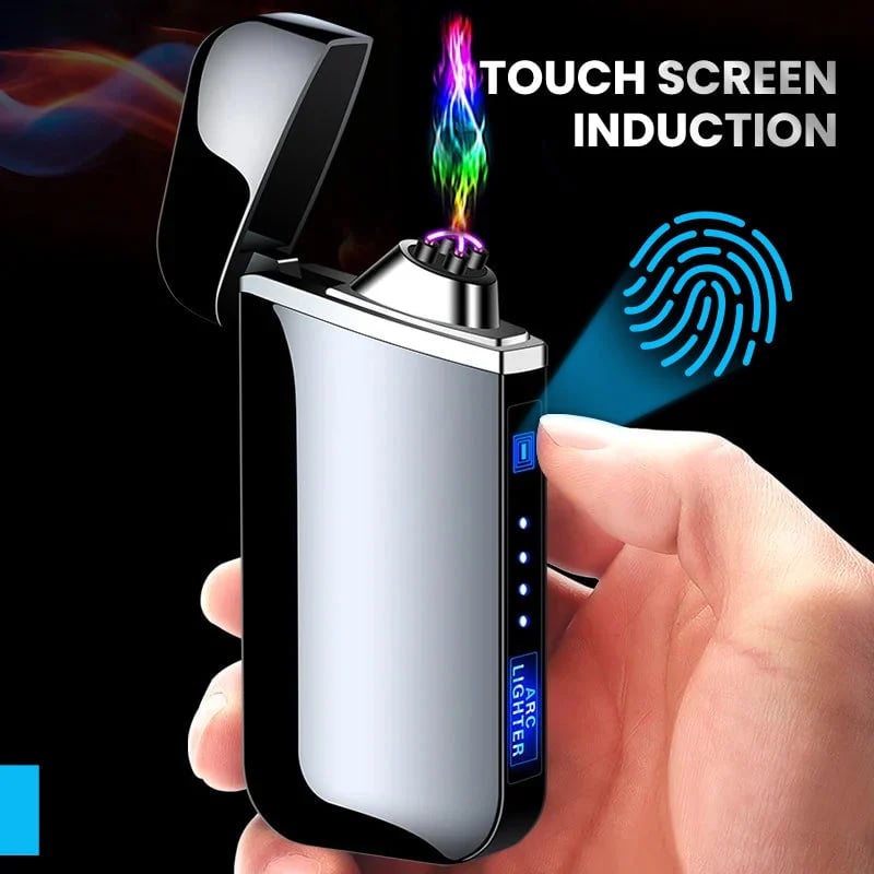 Electric Lighter With Touch Sensing Lighting