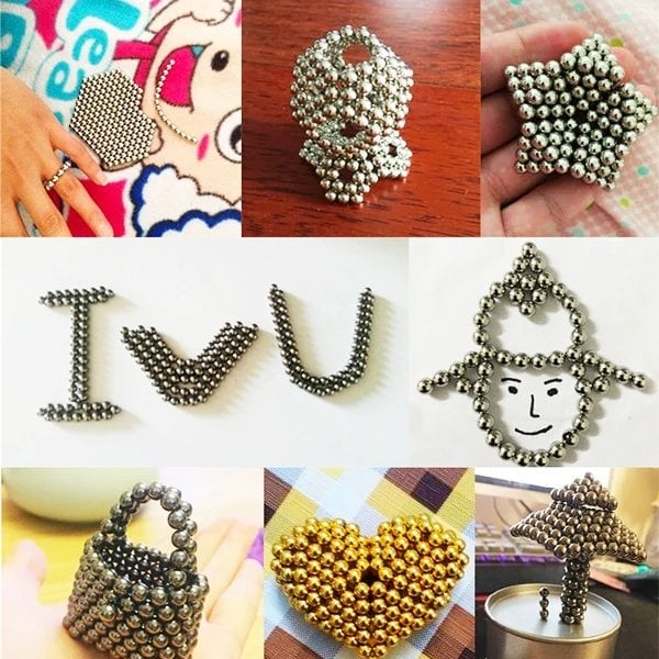 Multi Colored  216 Pcs/ 512 Pcs Magnetic Balls