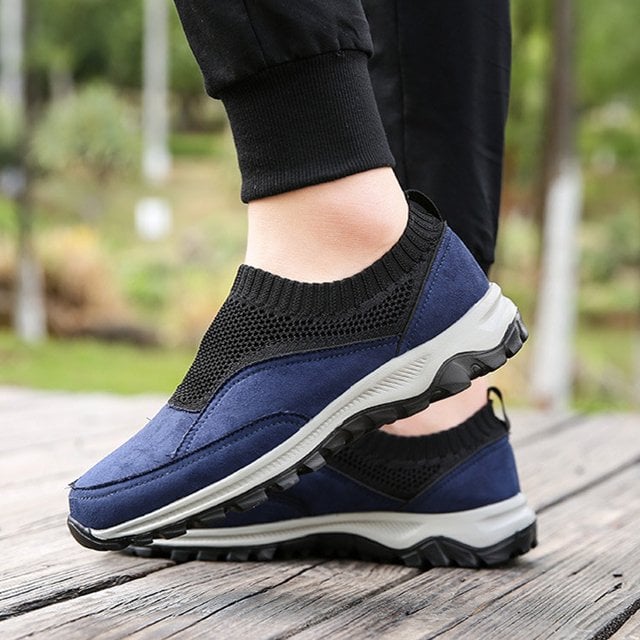 Men's good arch support outdoor breathable sleeve sports shoes