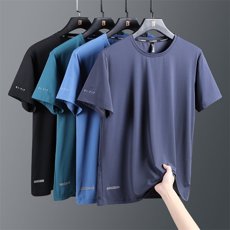 [45% OFF]Ice Silk Round Neck T-Shirt