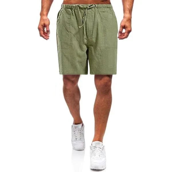 linen loose casual shorts