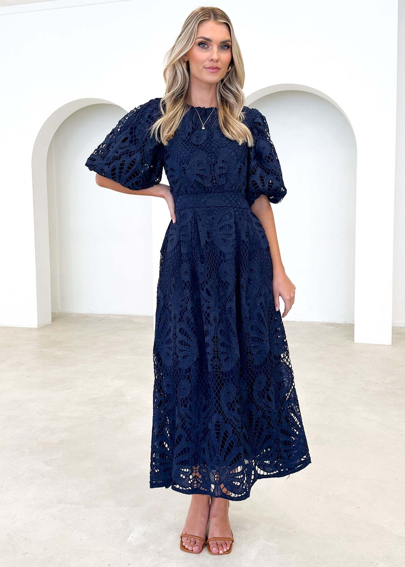 Women Casual Elegant Lace Dress