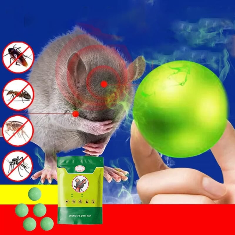 Rat repellent pills, insect repellent pills