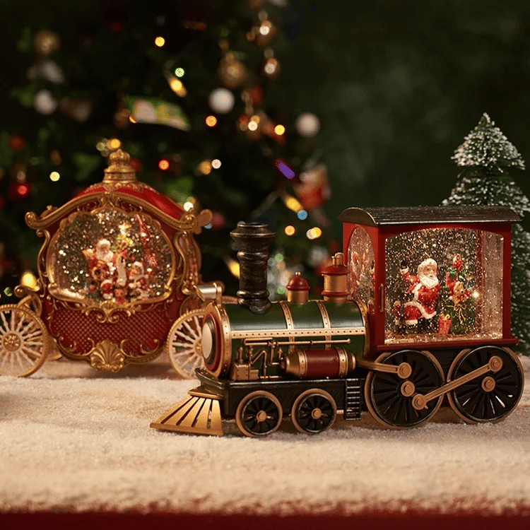 🎄Christmas Train Music Box