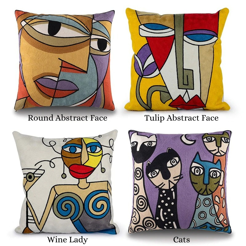 Modern Abstract Art Pillow Covers