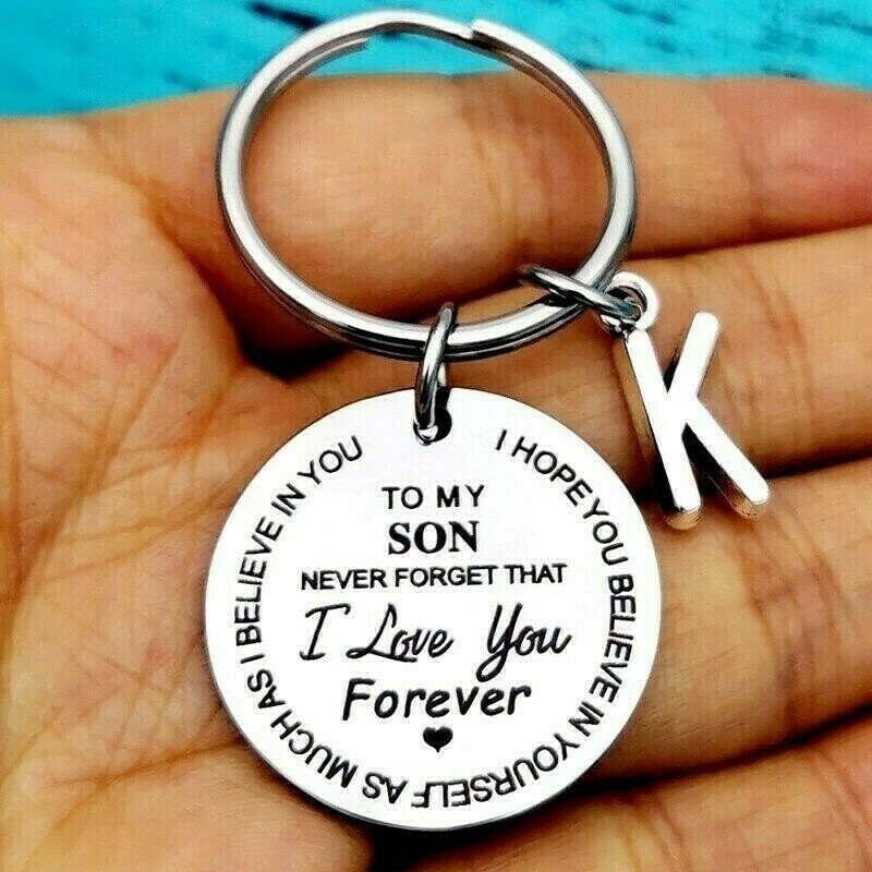 （Best Father Mother Gift)My Son / Daughter I Love You Forever Keychain