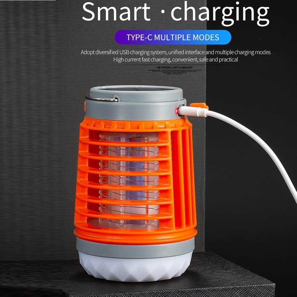 ✨2023 Multifunctional Solar camping Mosquito Killer Lamp