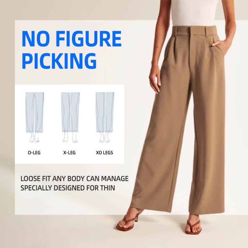 THE EFFORTLESS TAILORED WIDE LEG PANTS