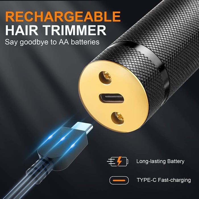🎁🎉Professional Cordless Zero Gapped Trimmer Hair Clipper