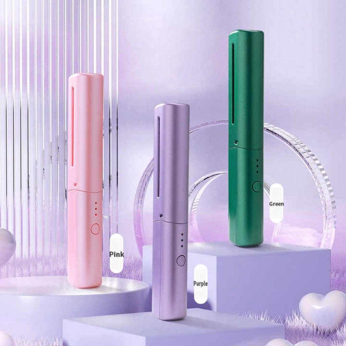 🔥Rechargeable Mini Hair Straightener🤩