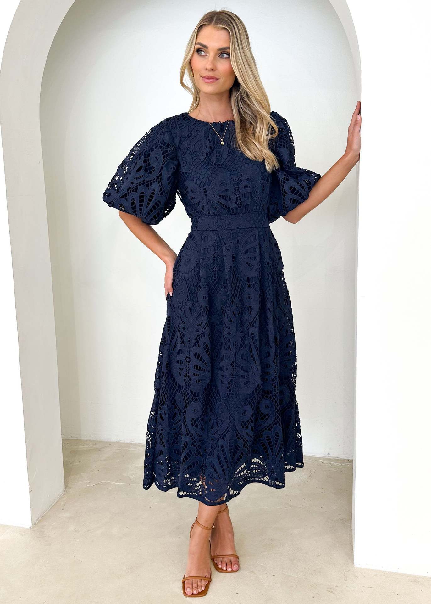 Women Casual Elegant Lace Dress