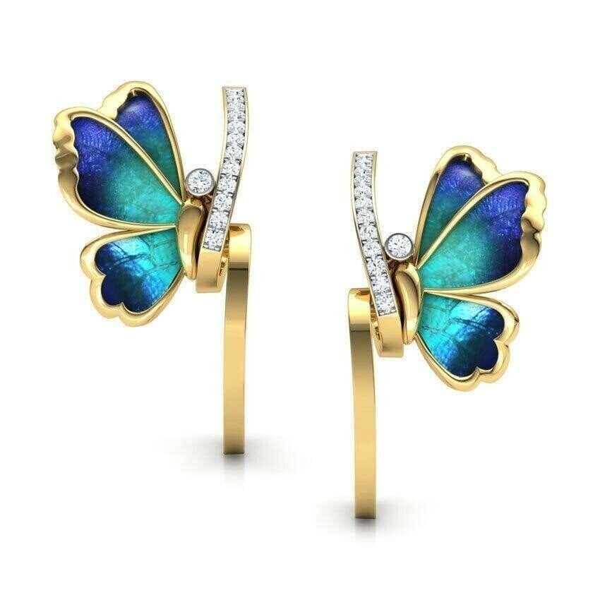 Classic Butterfly Stud Earrings