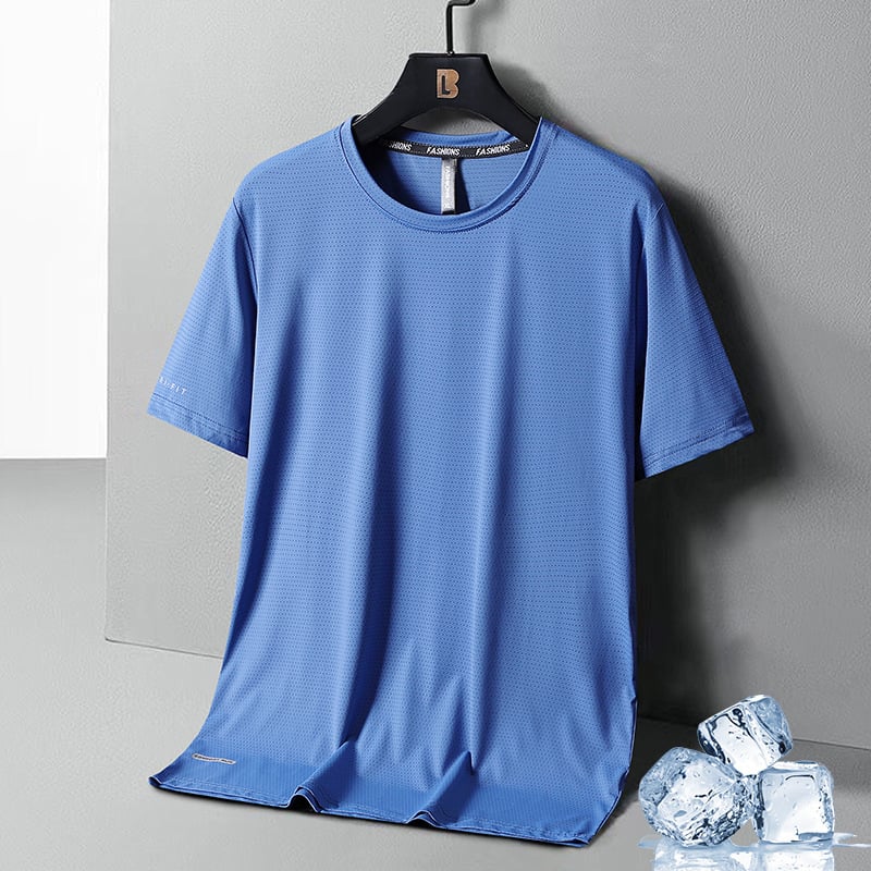 [45% OFF]Ice Silk Round Neck T-Shirt