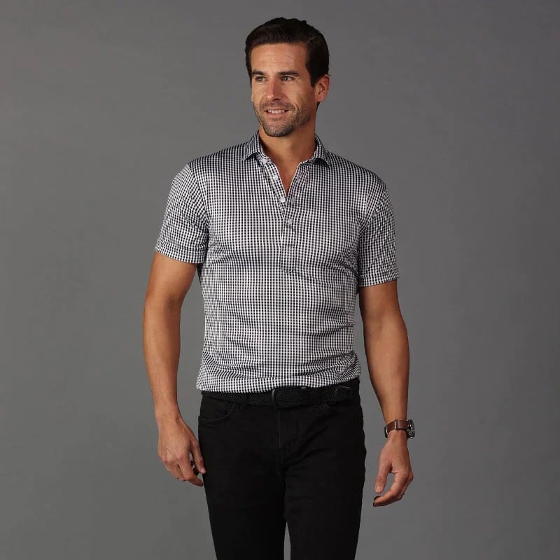 Men's Quick Dry Short Sleeve Golf Polo Shirts