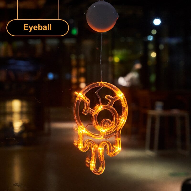 ✨Hot Sale✨ 2023 Upgrade Halloween Window Lights  Decorations