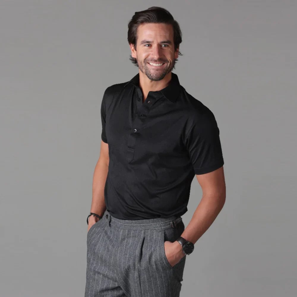 Men's Quick Dry Short Sleeve Golf Polo Shirts