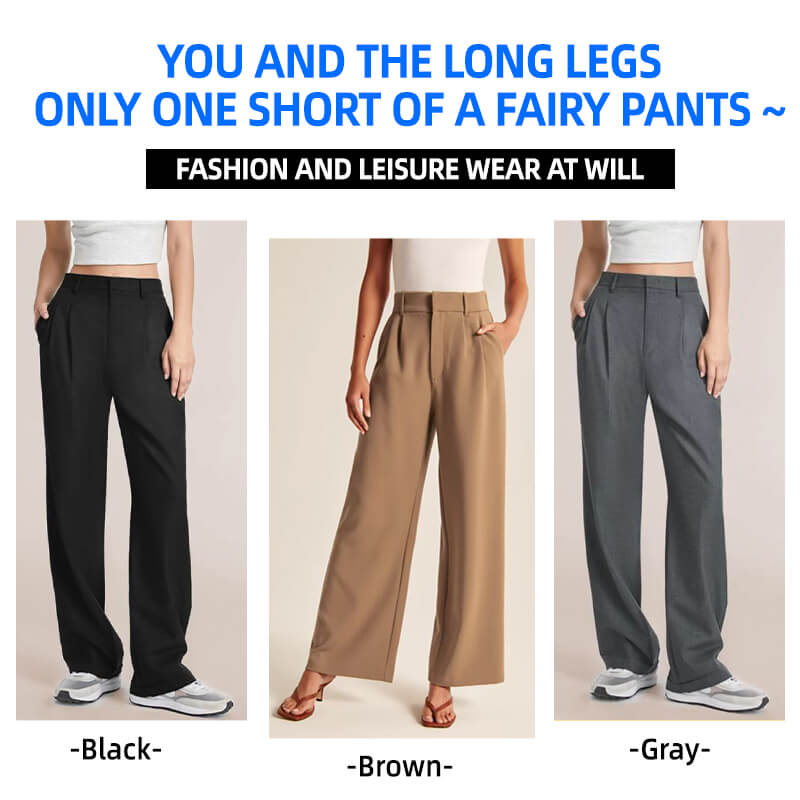 THE EFFORTLESS TAILORED WIDE LEG PANTS