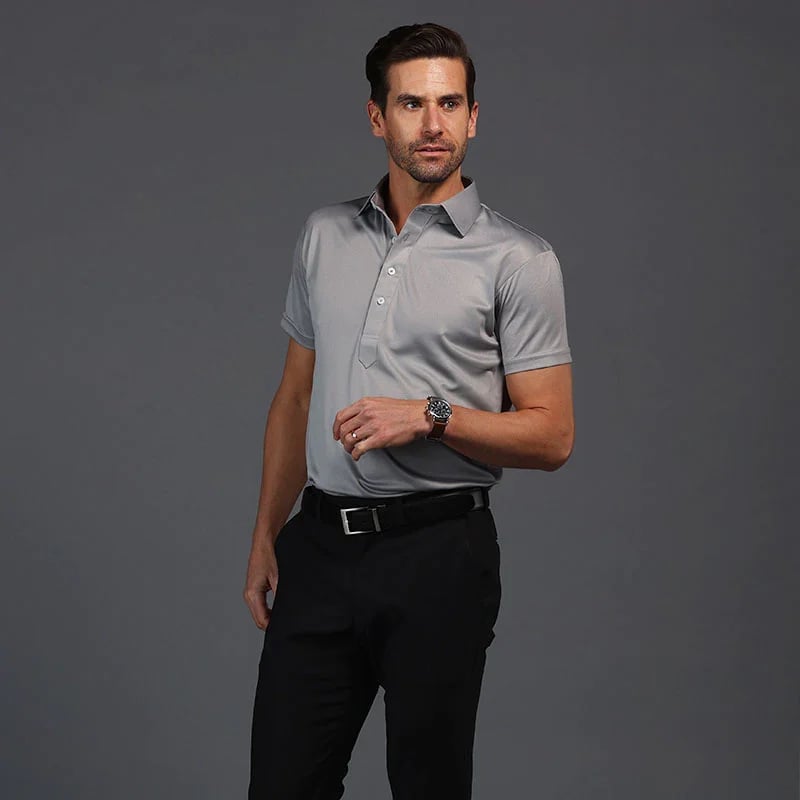 Men's Quick Dry Short Sleeve Golf Polo Shirts