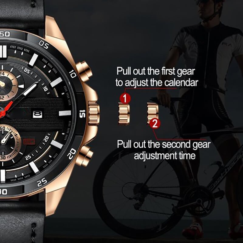 Fashion Men's Waterproof Wristwatch