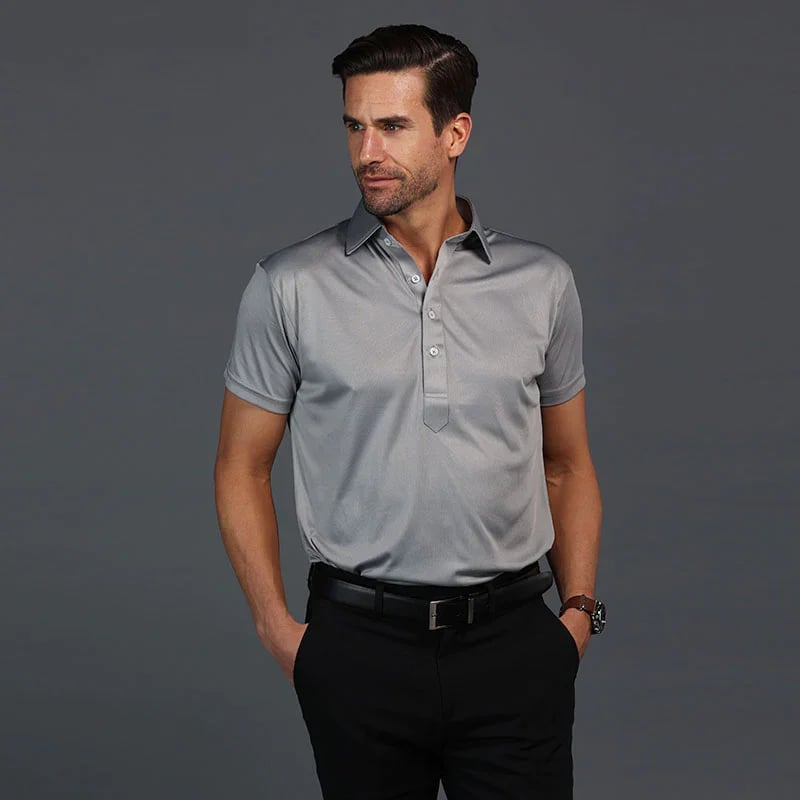 Men's Quick Dry Short Sleeve Golf Polo Shirts