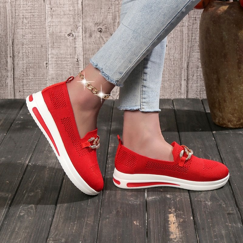 💝 Breathable Wedge Sneakers