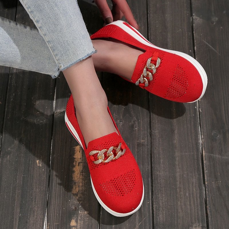 💝 Breathable Wedge Sneakers