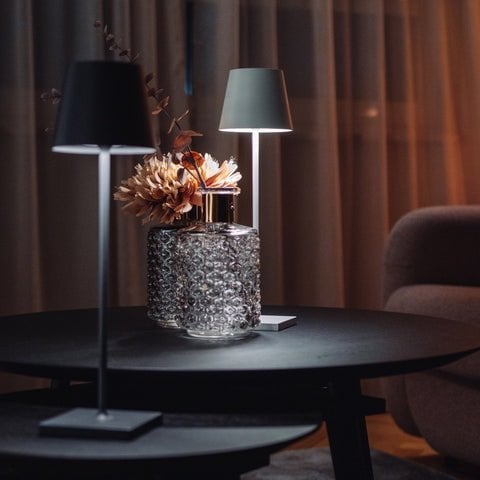 LED Creative Reading Eye Protection Rechargeable Table Lamp