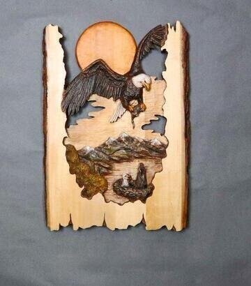 Animal Carving Handcraft Wall Hanging | Perfect Gift