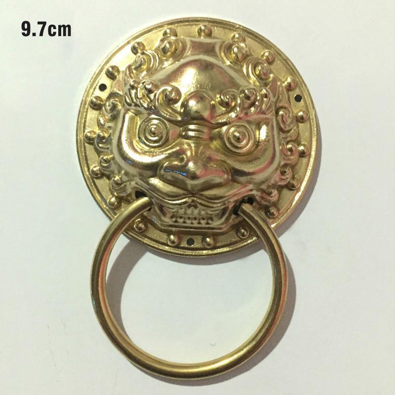 Lion Head Brass Door Knocker