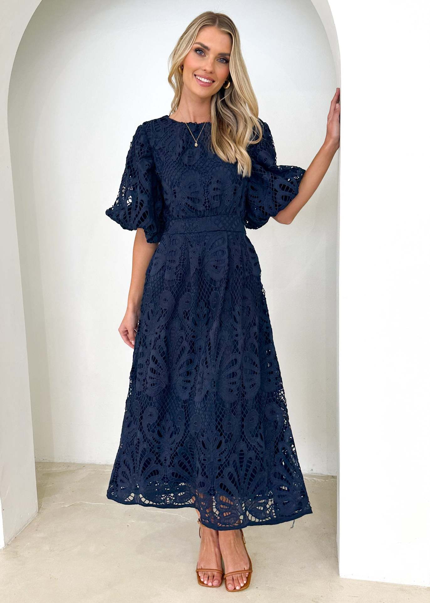 Women Casual Elegant Lace Dress