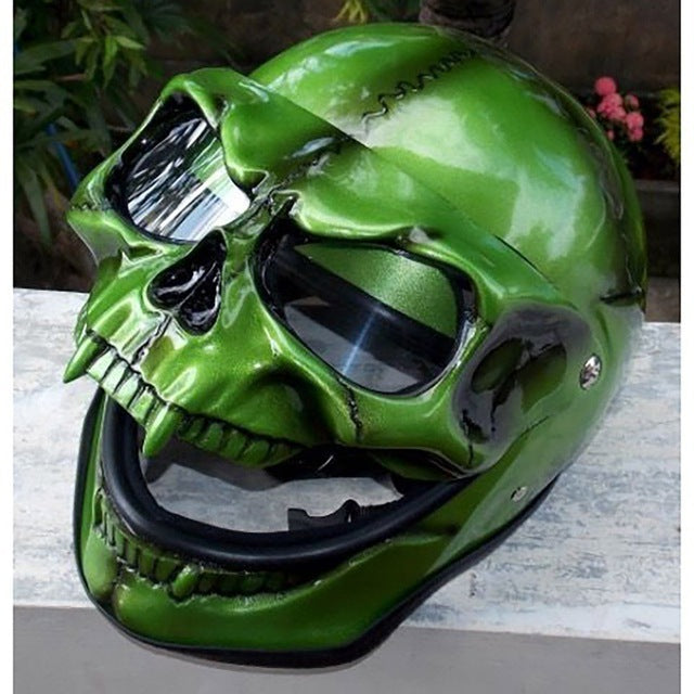 Necromancer Skull Helmet---decoration