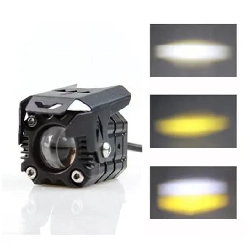 Motorcycle riding LED auxiliary headlight